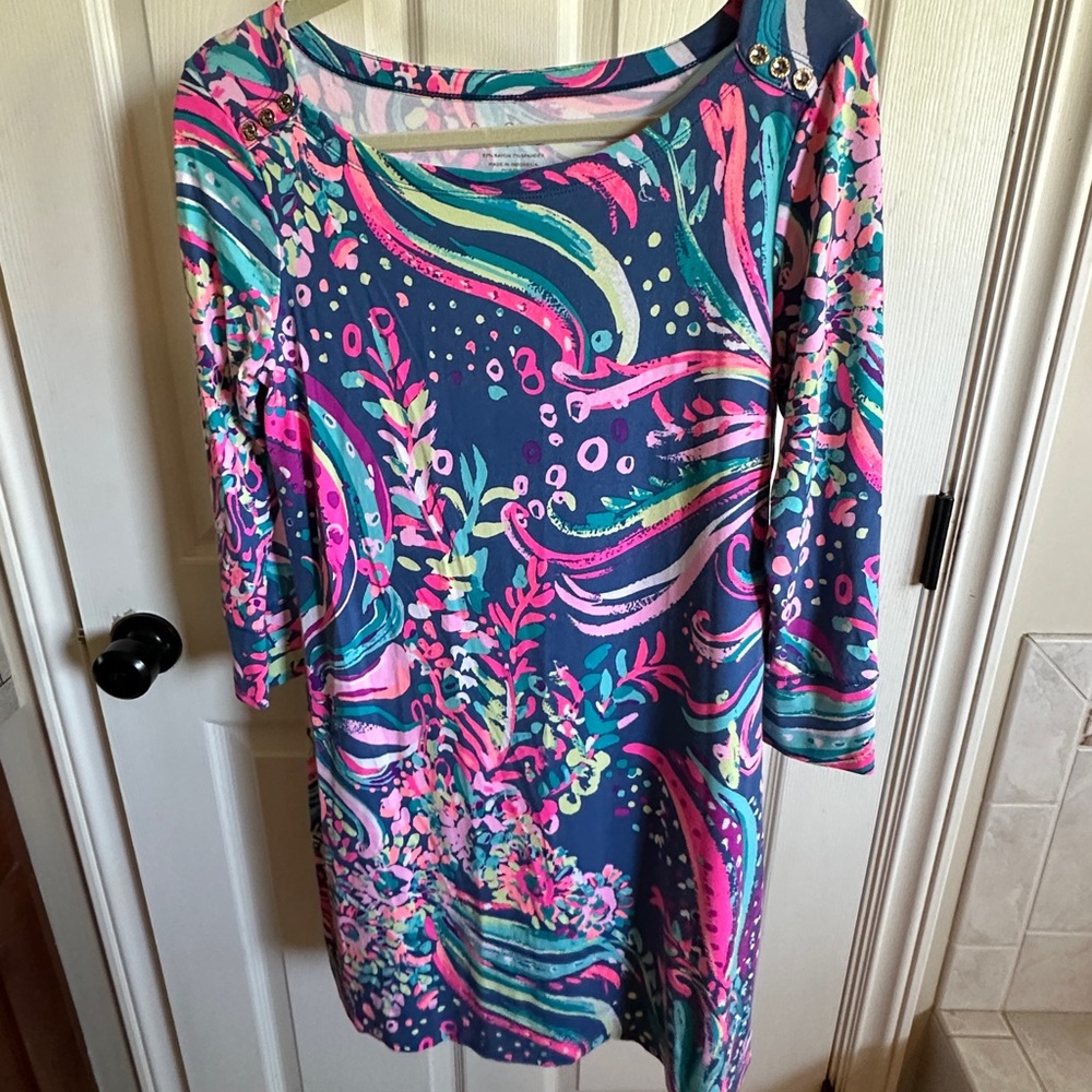 Lilly Pulitzer Vibrant Patterned Dress